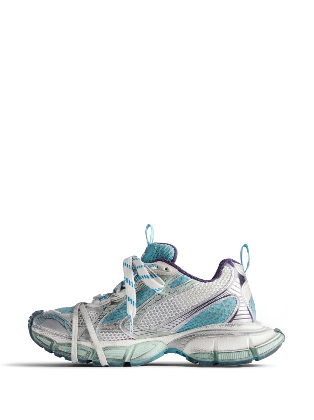 Balenciaga Sneakers Clear Blue Polyurethane