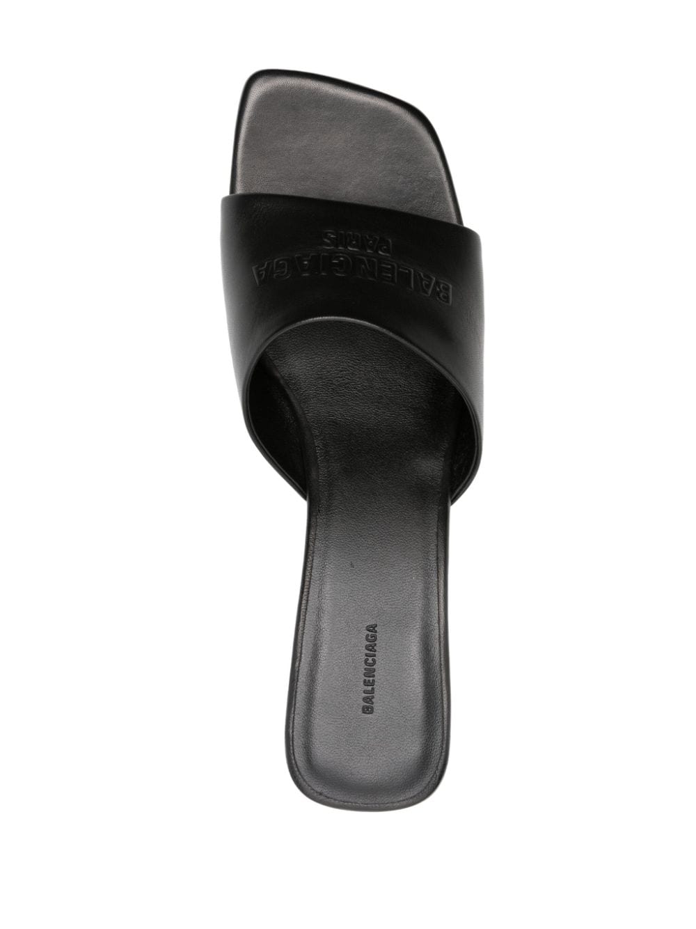 Balenciaga Sandals Black Lamb Leather