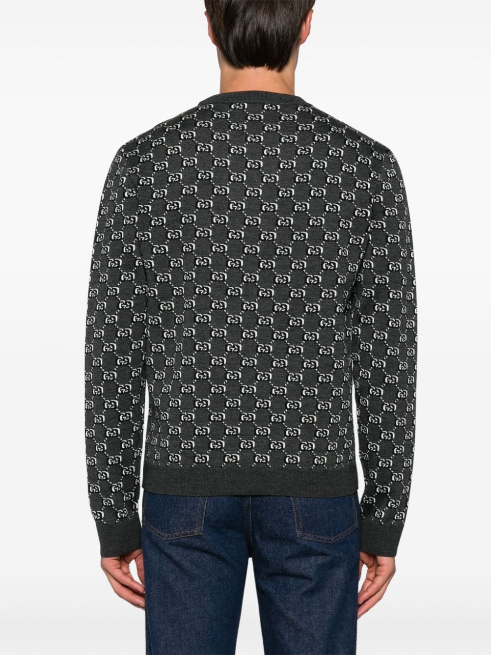 Gucci Sweaters Grey Wool