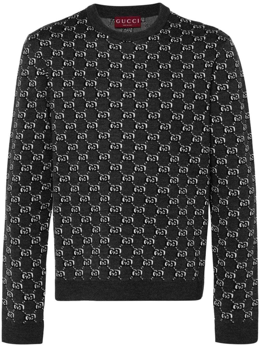Gucci Sweaters Grey Wool