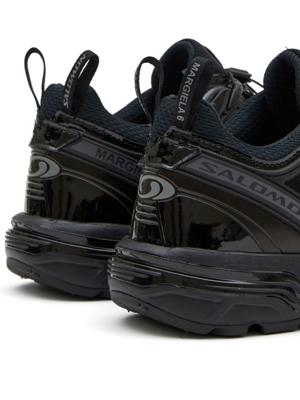 Mm6 X Salomon Sneakers Black Outer: polyurethane