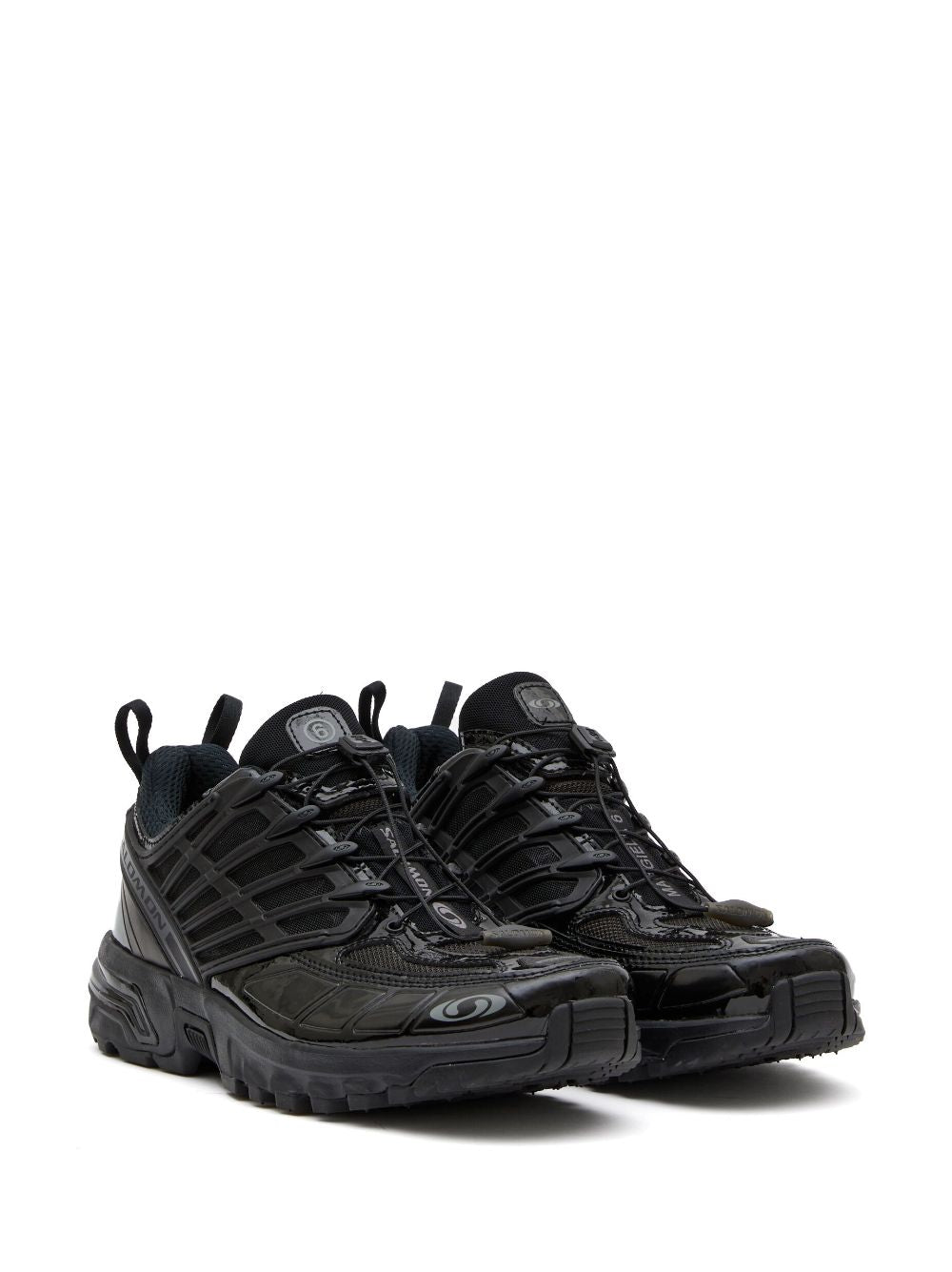 Mm6 X Salomon Sneakers Black Outer: polyurethane