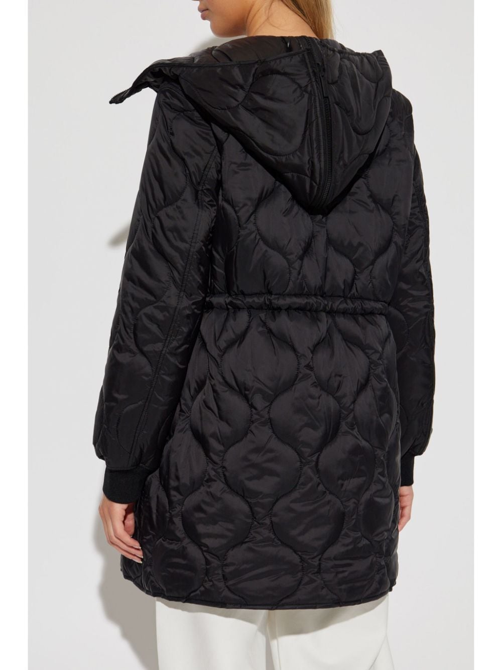 Emporio Armani Coats Nero Polyamide