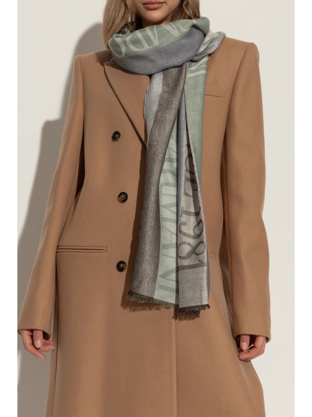 Emporio Armani Scarfs Verde Polyester