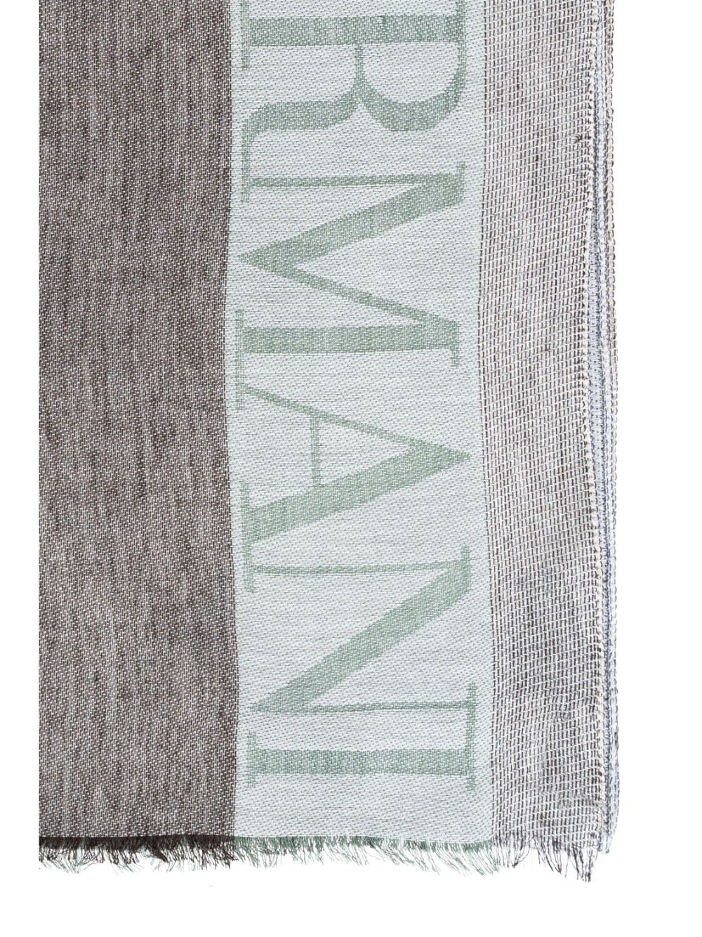 Emporio Armani Scarfs Verde Polyester