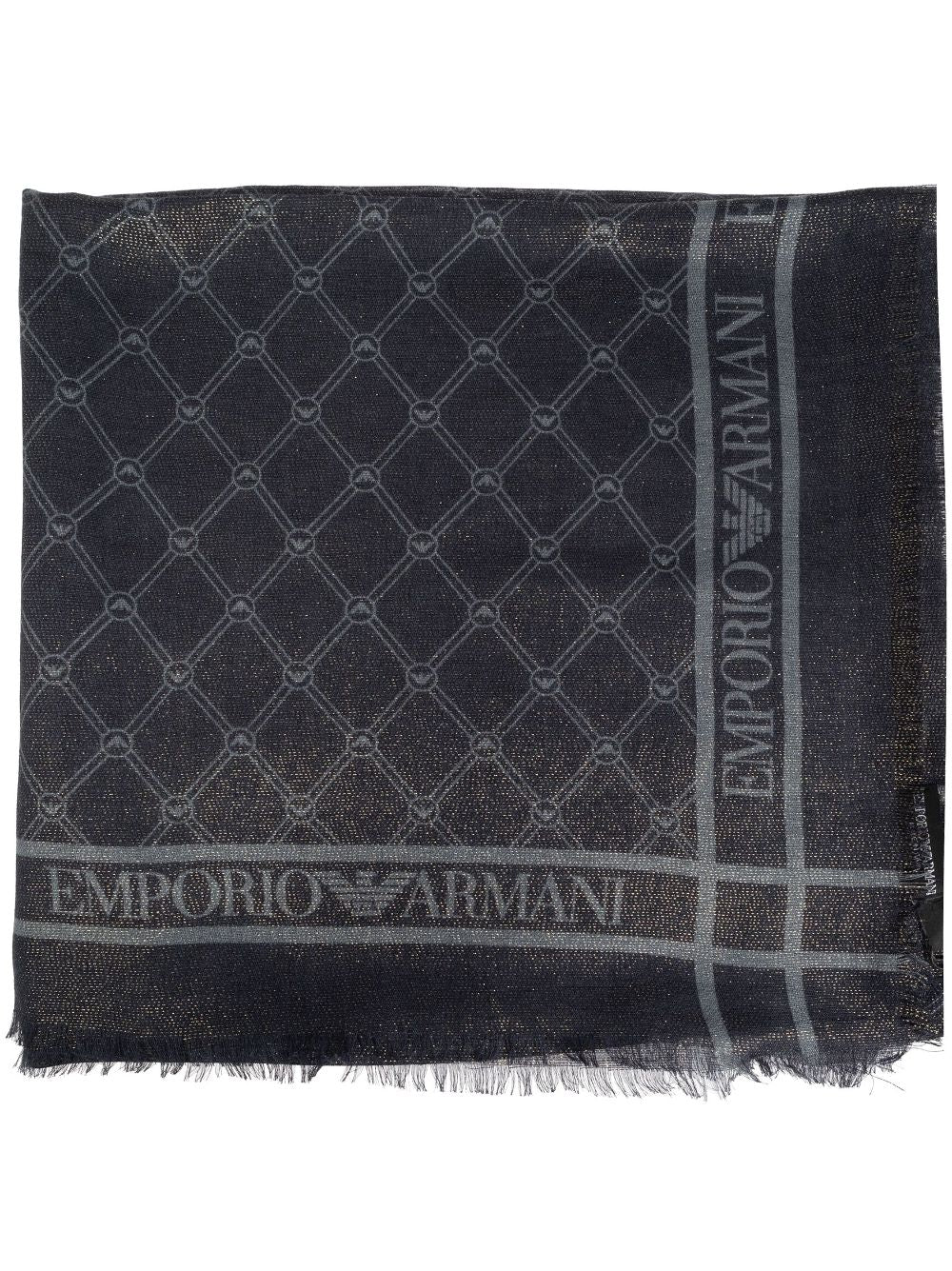 Emporio Armani Scarfs Grigio Viscose