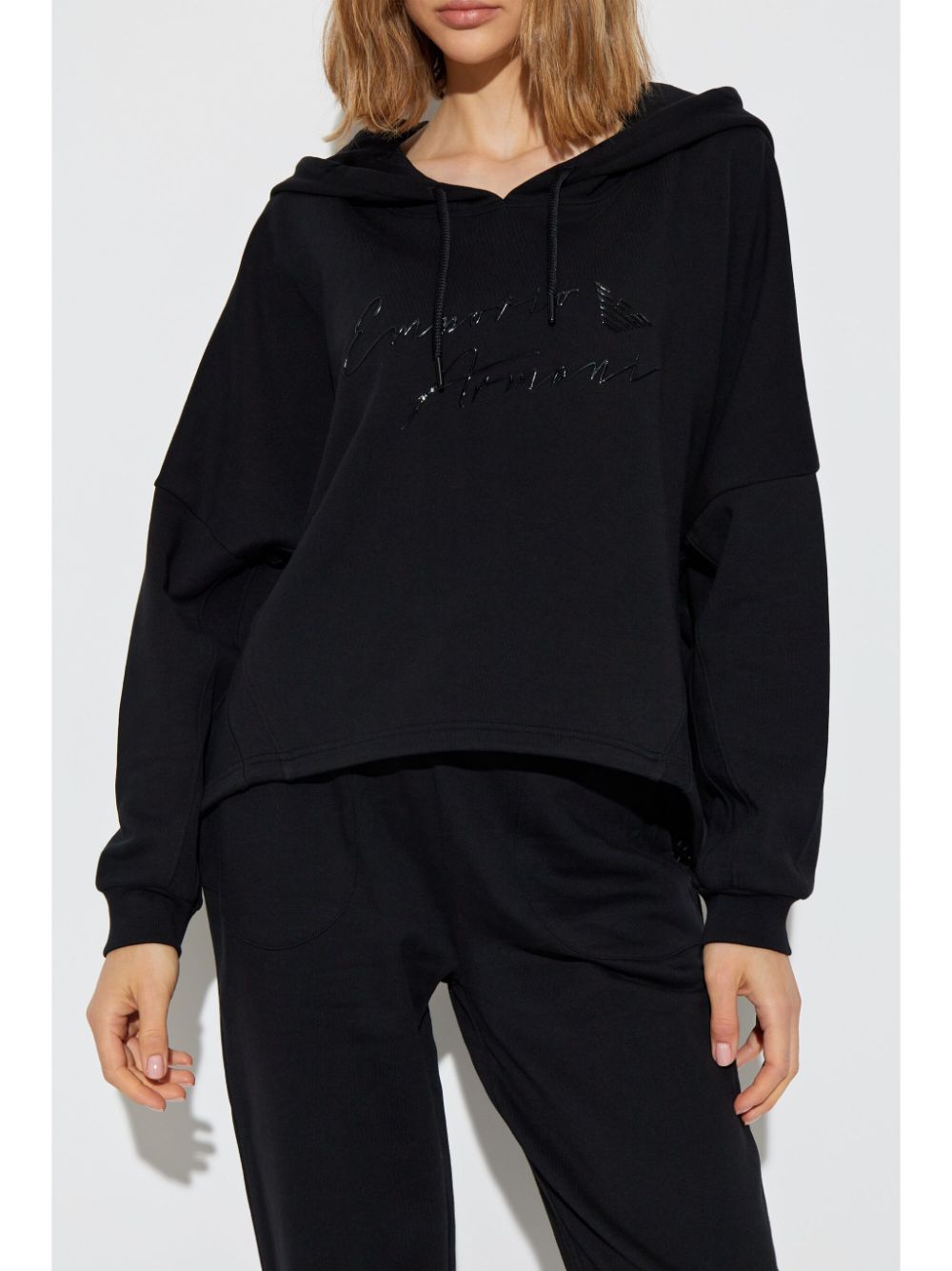 Emporio Armani Sweaters Nero Cotton
