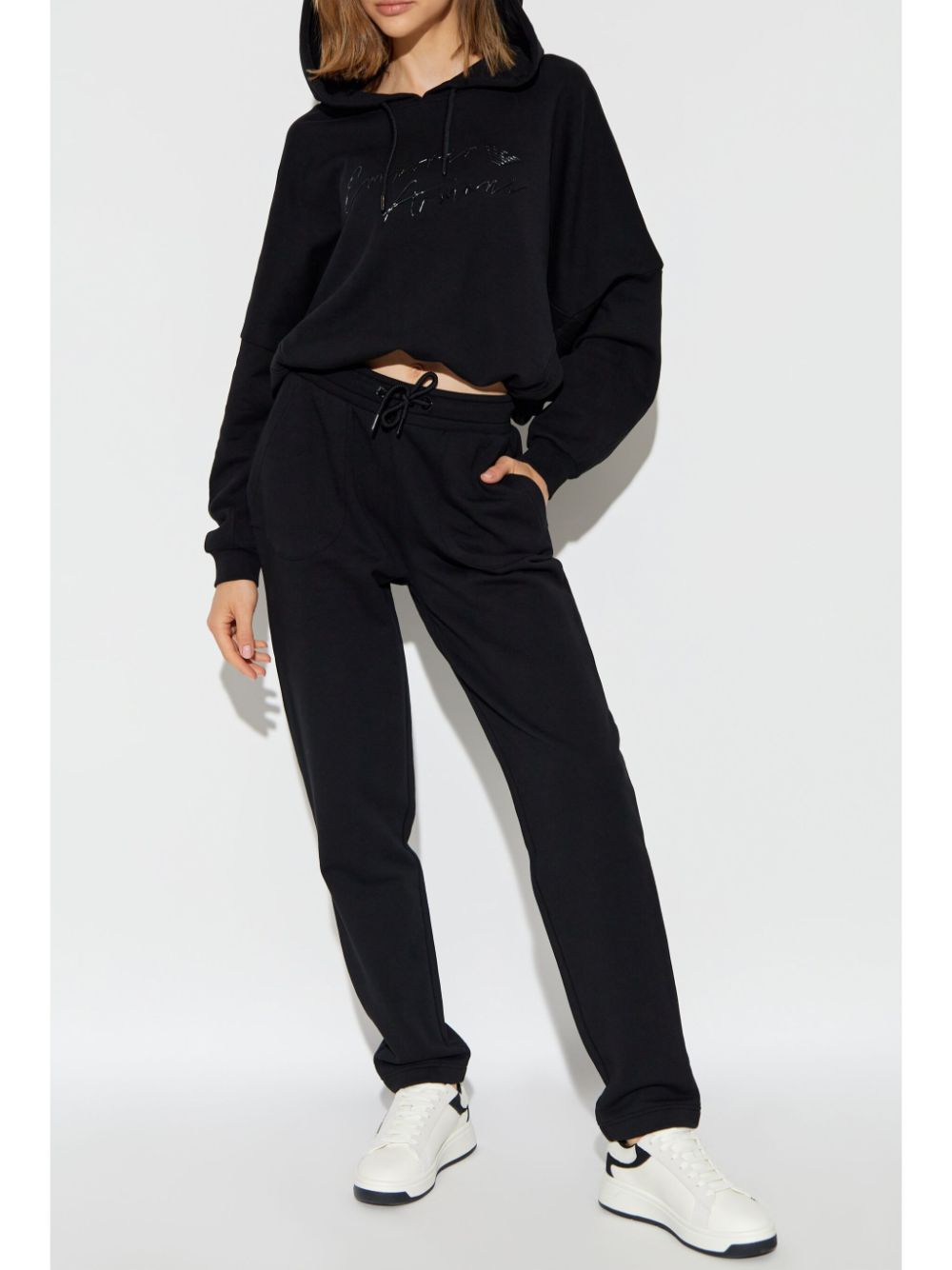 Emporio Armani Sweaters Nero Cotton