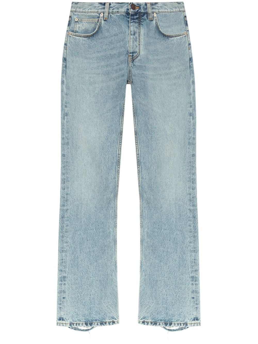 Balenciaga Trousers Clear Blue Cotton