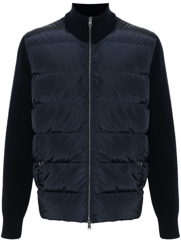 Herno Sweaters Blue Outer: Polyurethane