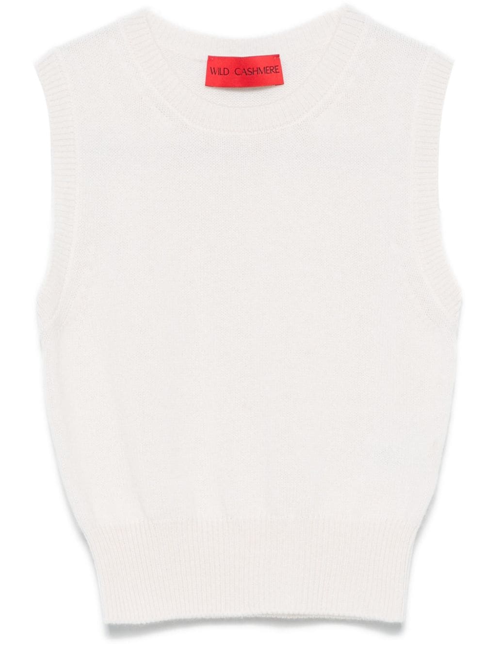 Wild Cashmere Top White