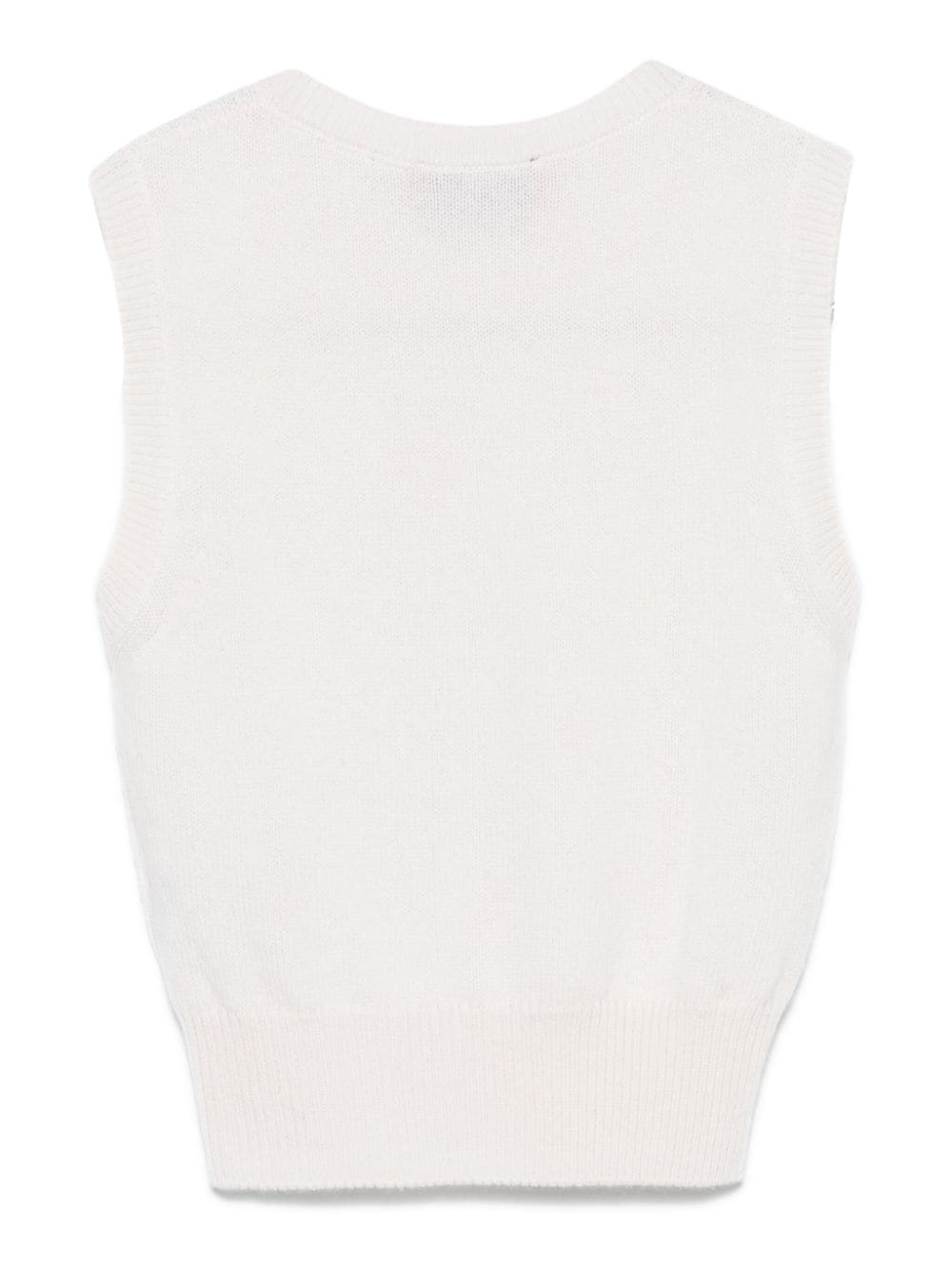 Wild Cashmere Top White