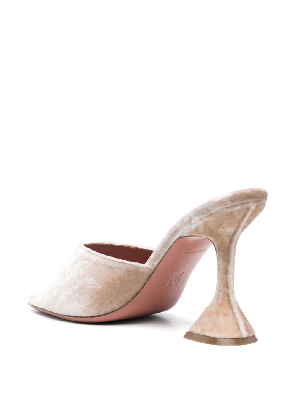 Amina Muaddi Sandals Golden Sole: Calf Leather