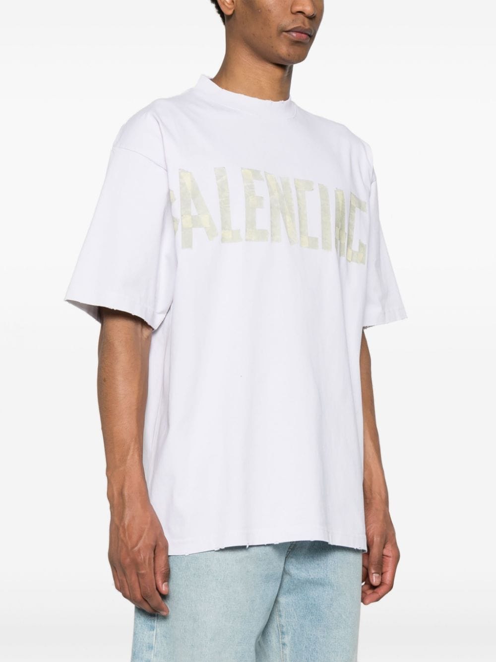 Balenciaga T-Shirts And Polos Light Grey Cotton