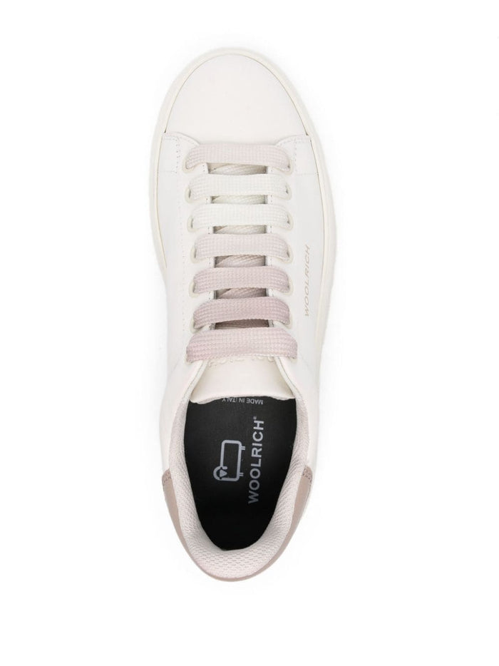 Woolrich Sneakers White Lining: Calf Leather