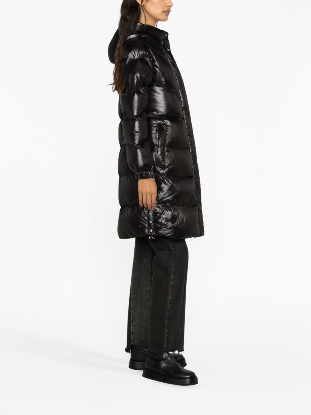 Woolrich Coats Nero Polyamide