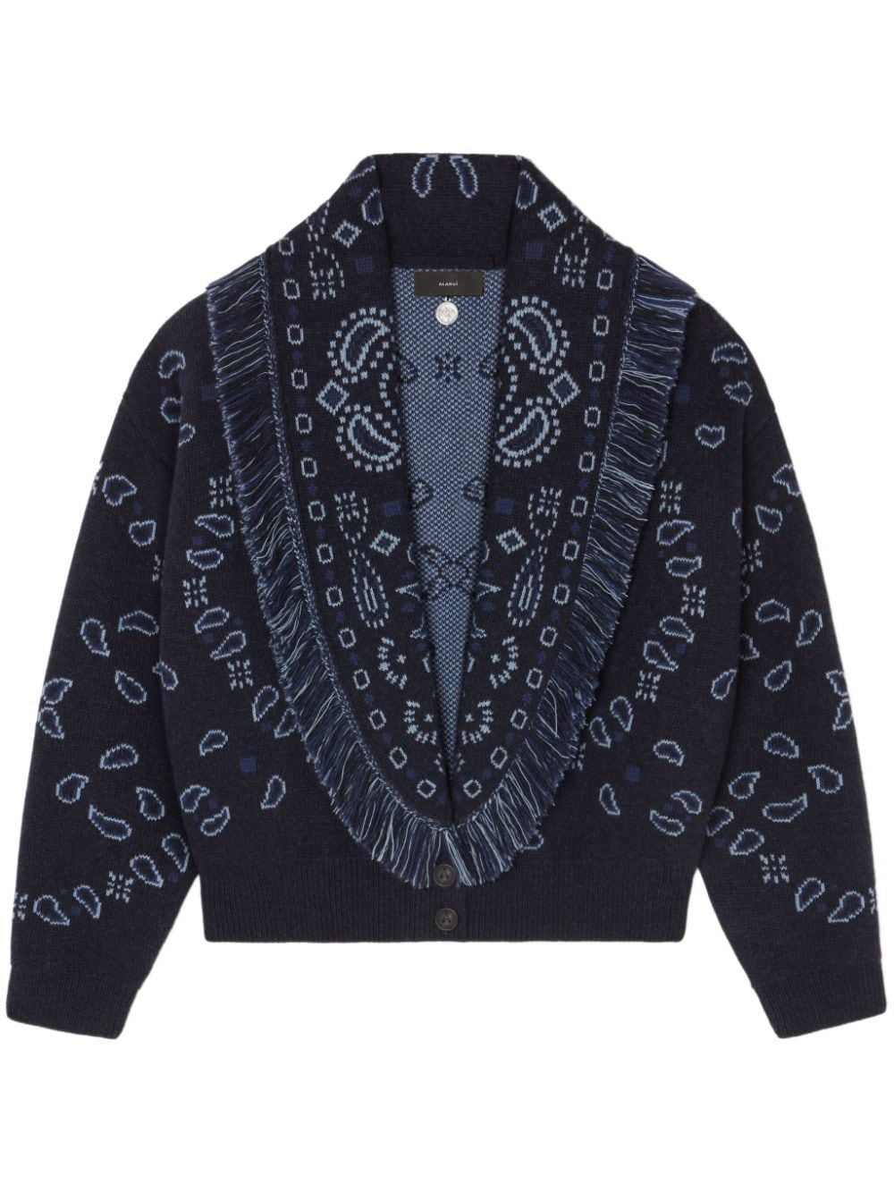 Alanui Sweaters Blue Virgin Wool