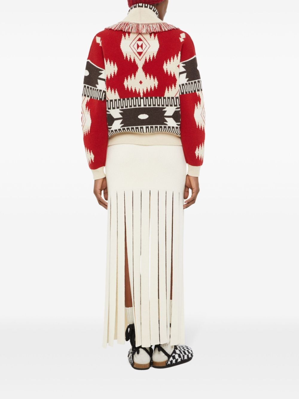 Alanui Sweaters Red Virgin Wool