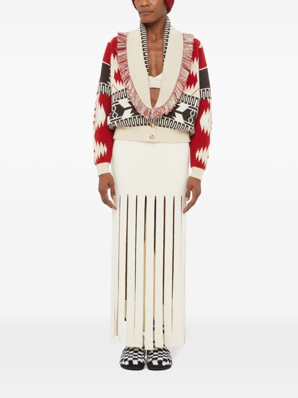 Alanui Sweaters Red Virgin Wool