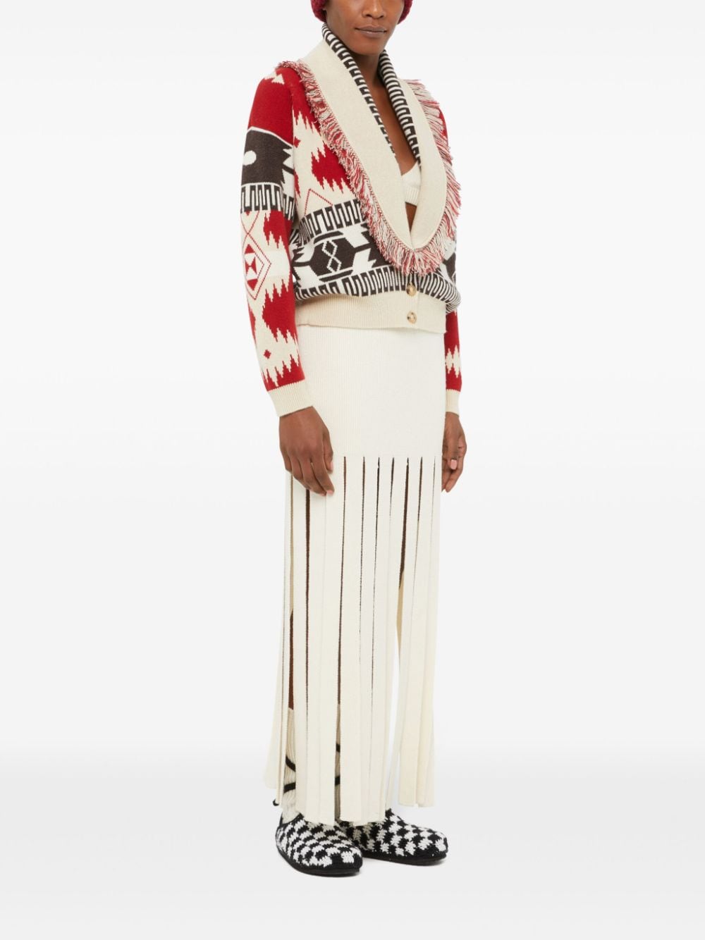 Alanui Sweaters Red Virgin Wool