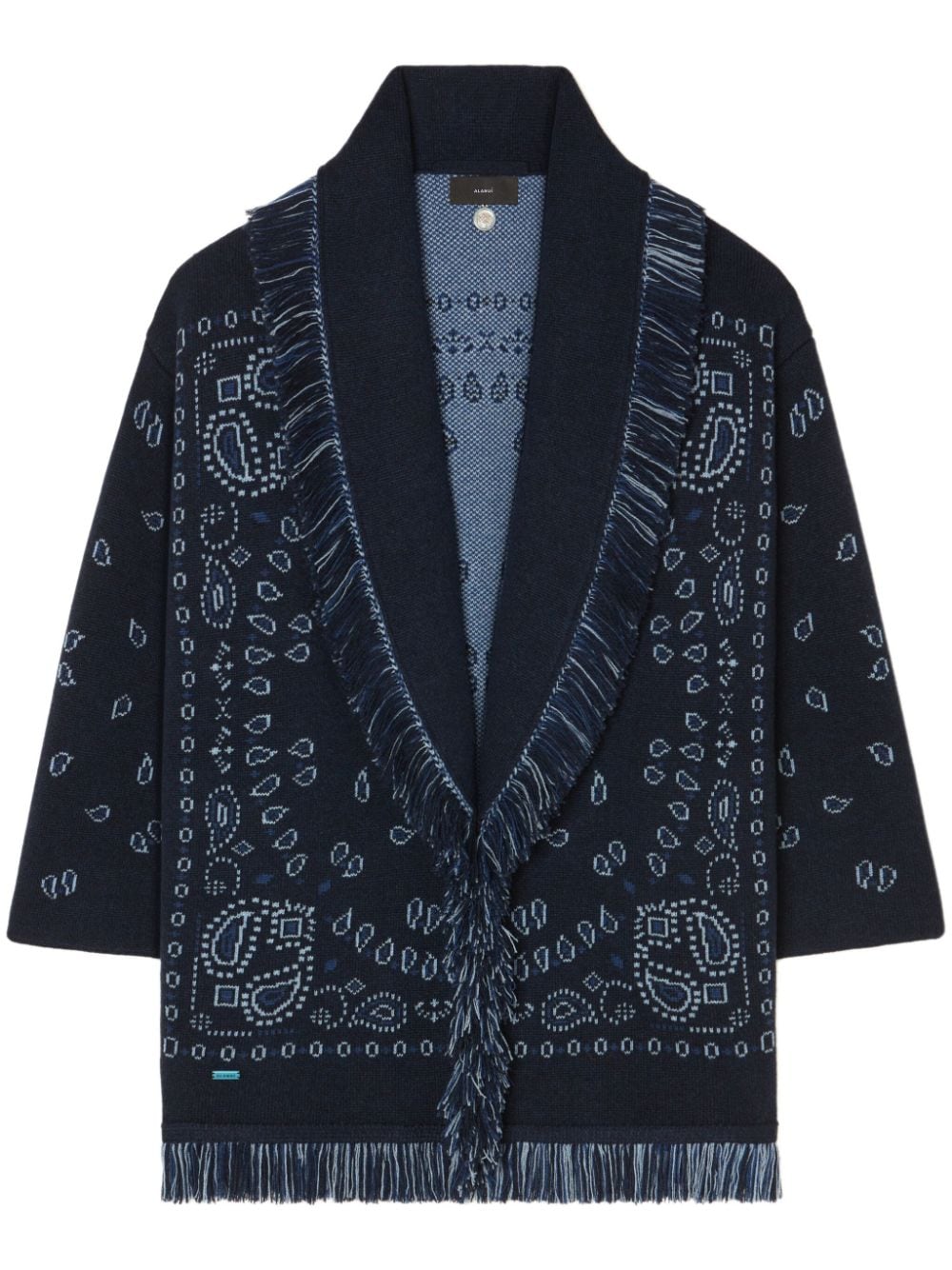 Alanui Sweaters Blue Cashmere