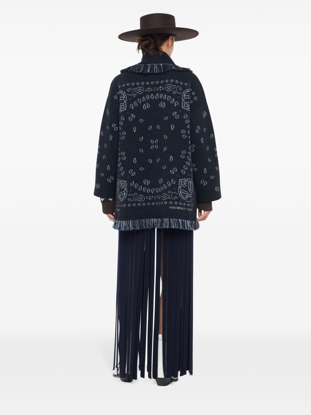 Alanui Sweaters Blue Cashmere