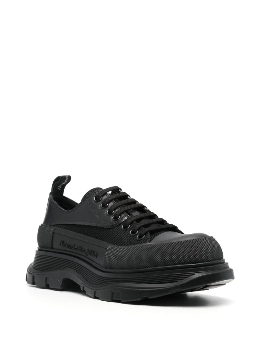 Alexander Mcqueen Sneakers Black Outer: Calf Leather