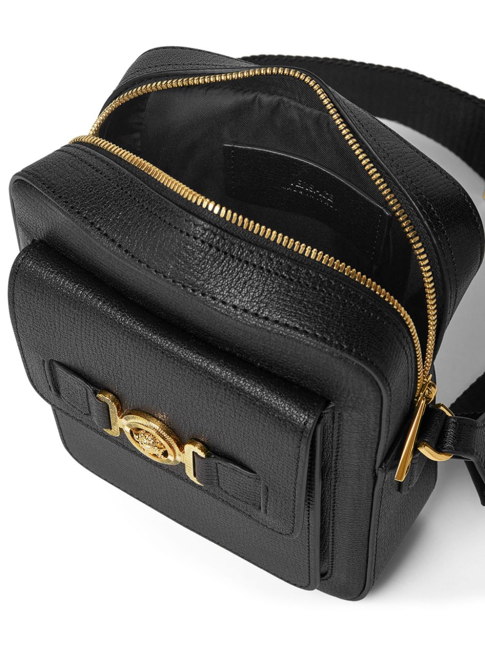 Versace Bags Black Lining: Nylon