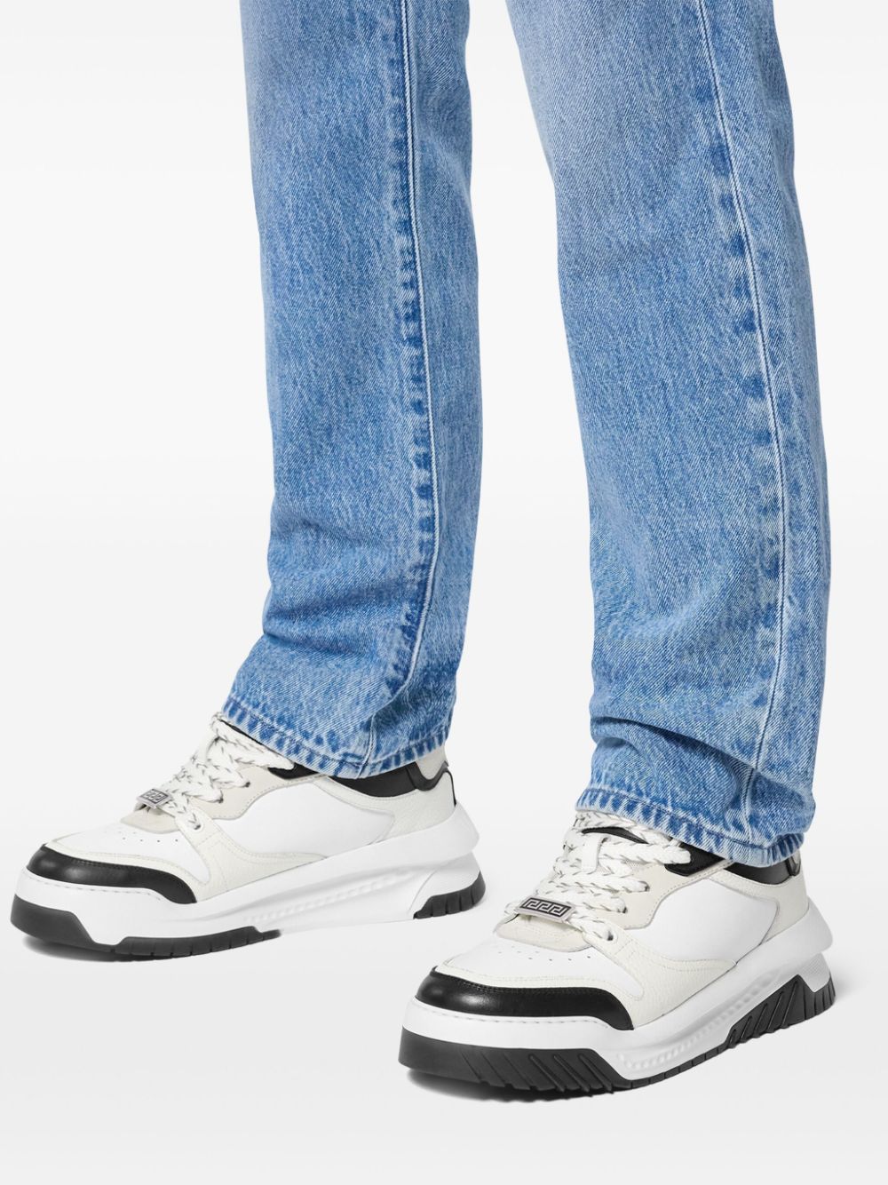 Versace Sneakers White Lining: Calf Leather