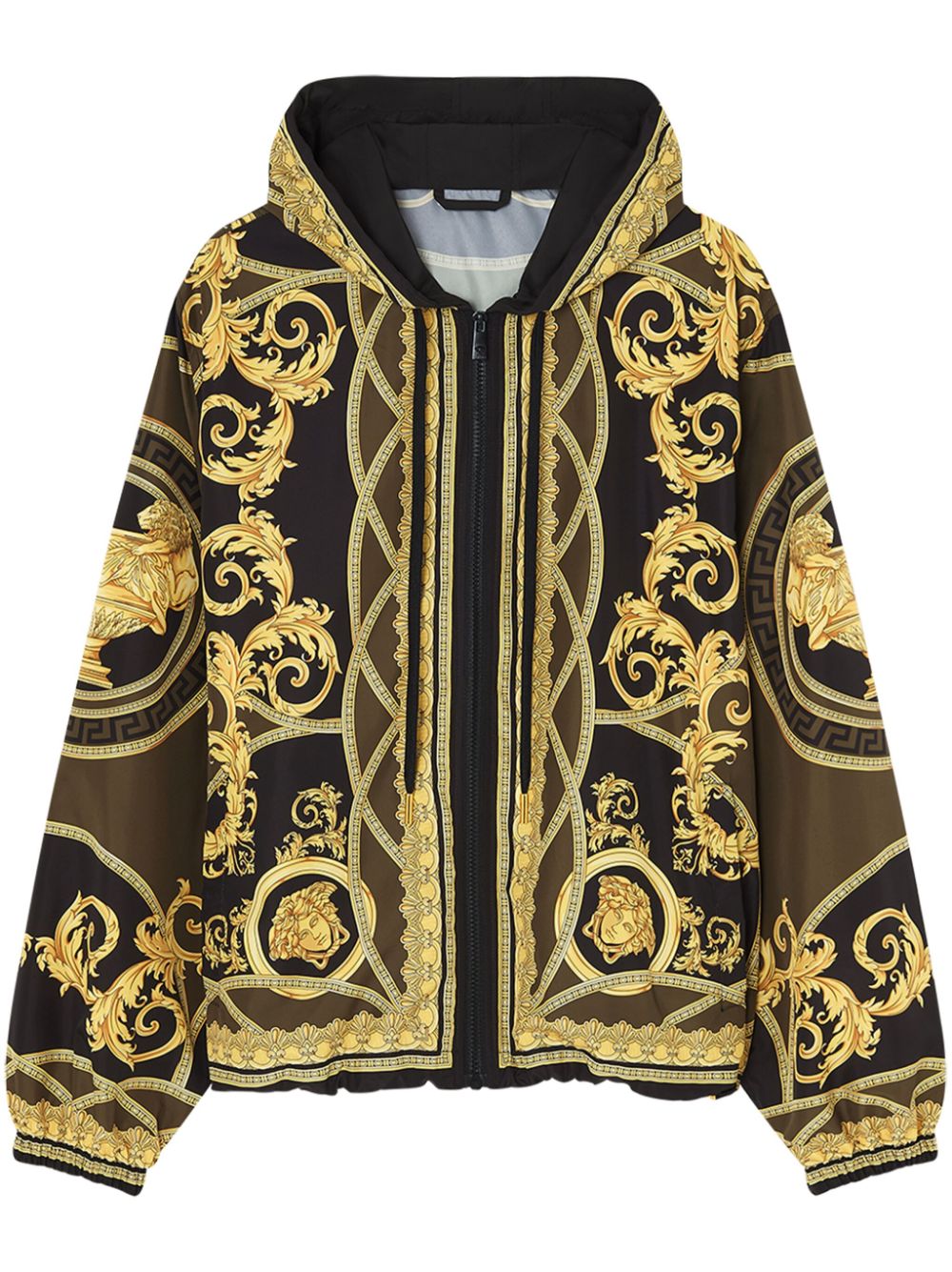 Versace Coats Golden Polyester