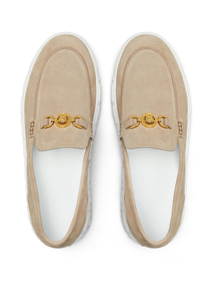 Versace Flat Shoes Beige