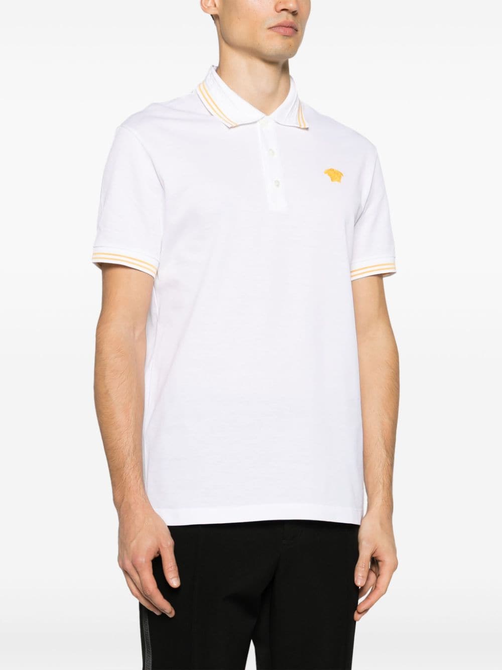 Versace T-Shirts And Polos White Cotton