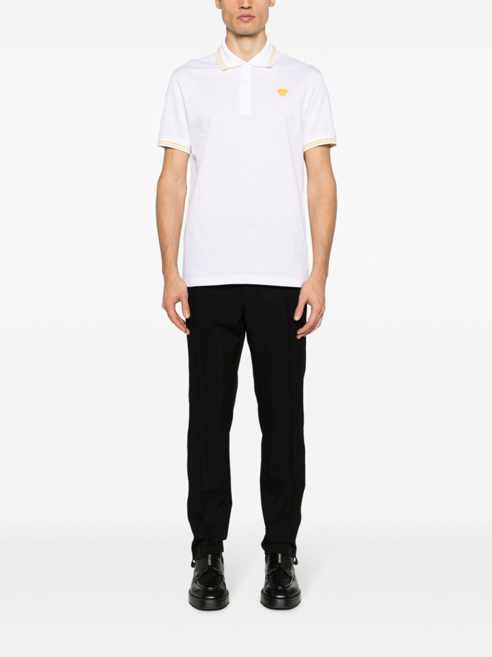 Versace T-Shirts And Polos White Cotton