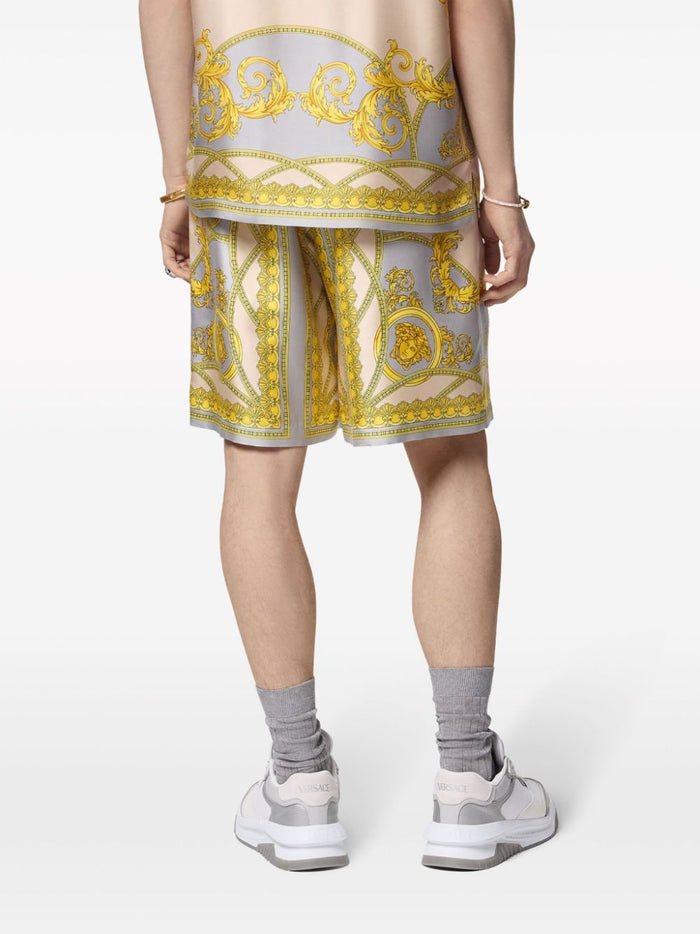 Versace Shorts Golden Silk