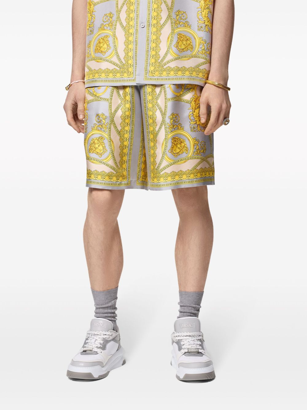 Versace Shorts Golden Silk