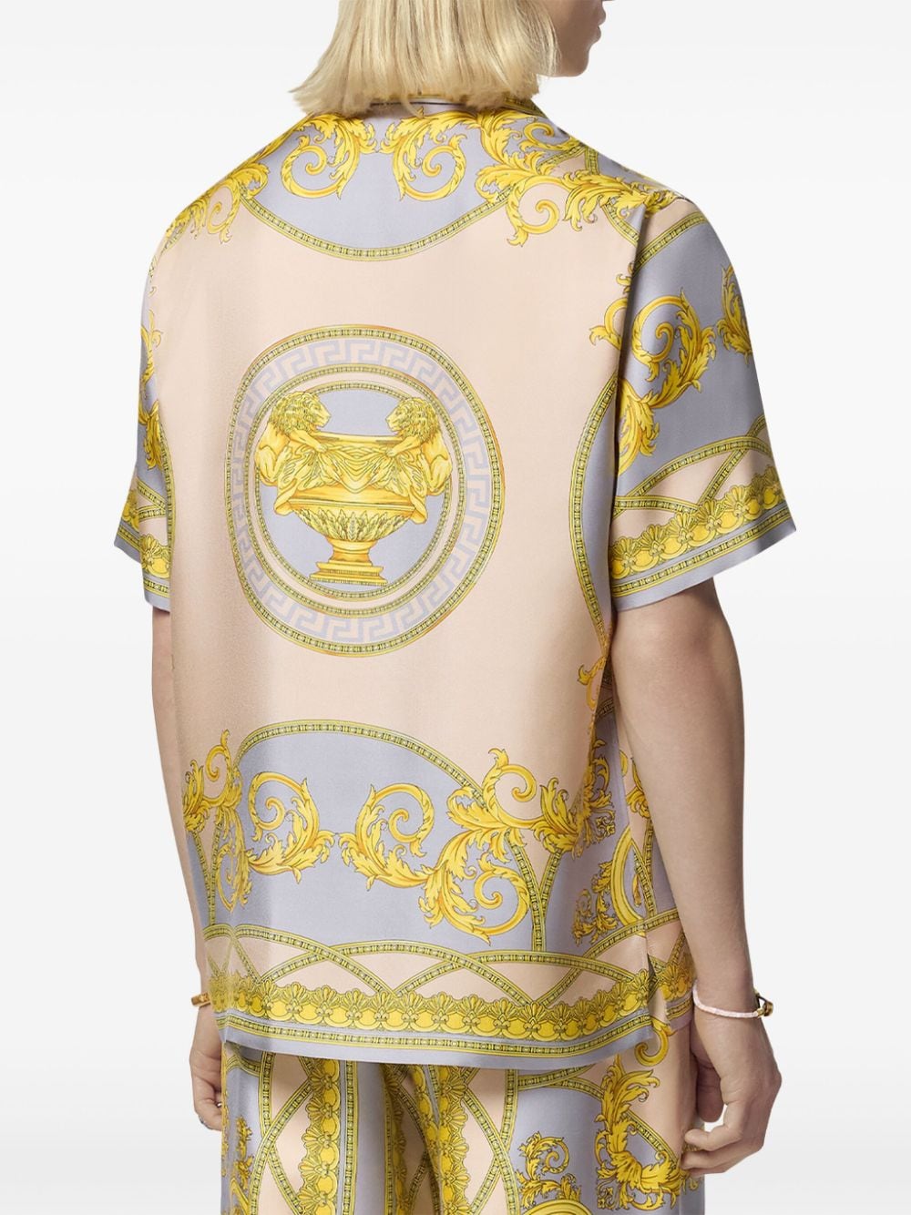 Versace Shirts Golden Silk