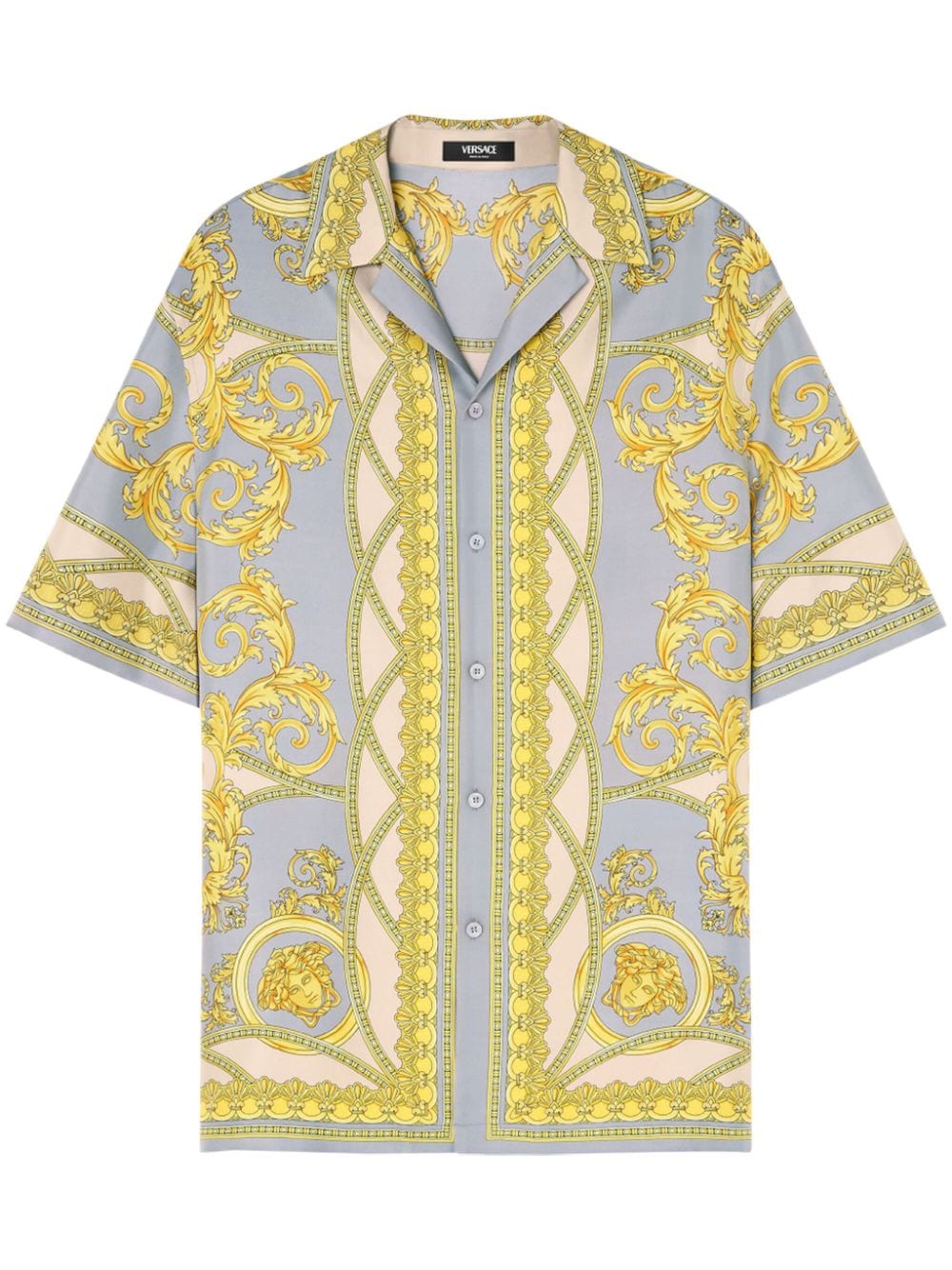 Versace Shirts Golden Silk