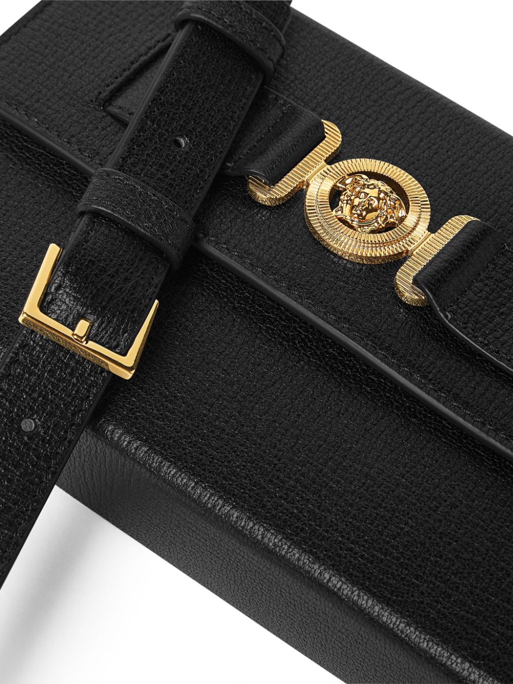 Versace Bags Black Outer: Calf Leather