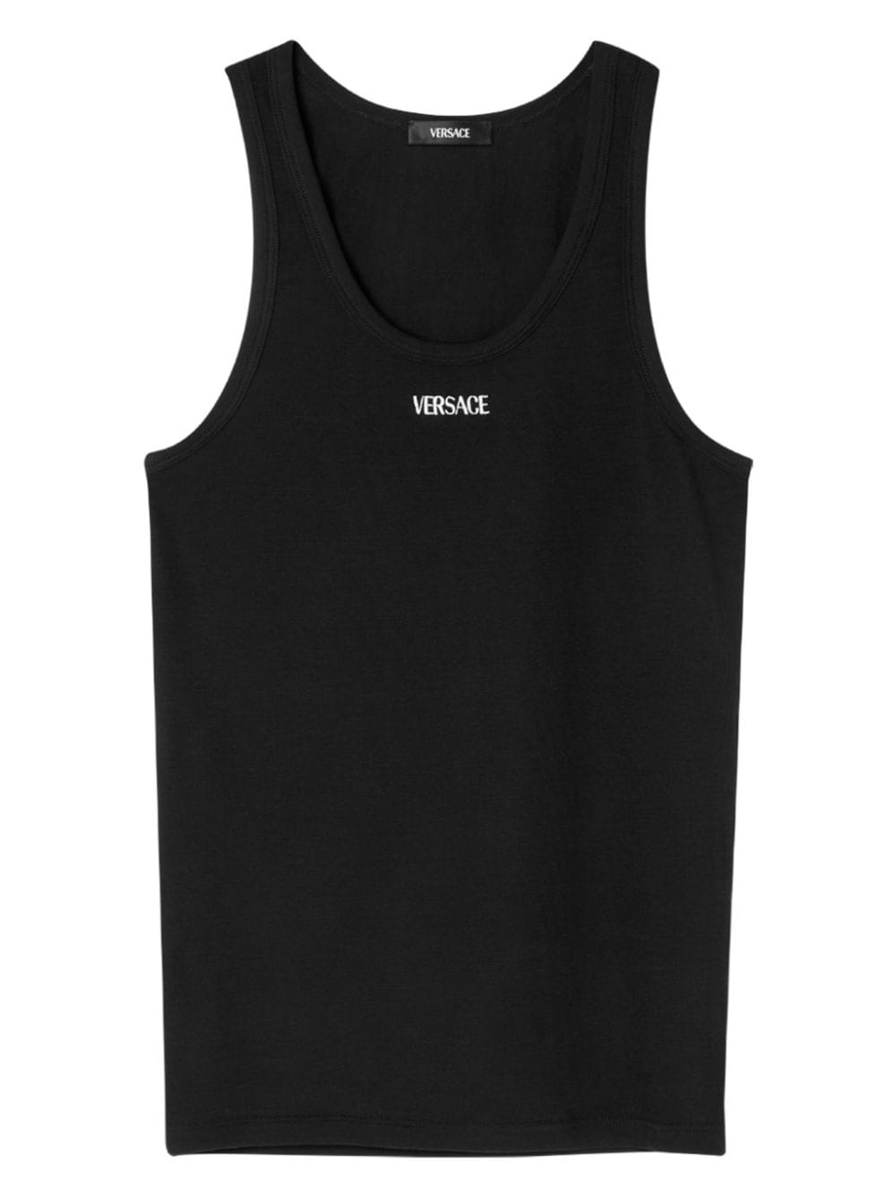 Versace Top Black Cotton