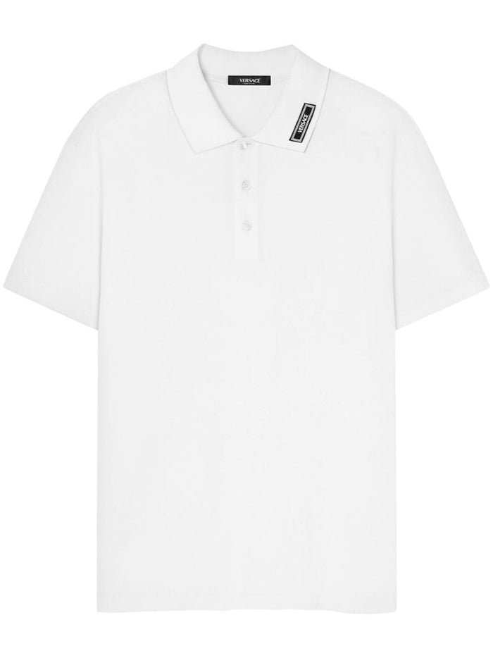 Versace T-shirts and Polos White Fabric