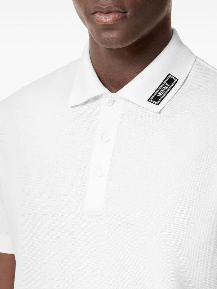 Versace T-shirts and Polos White Fabric