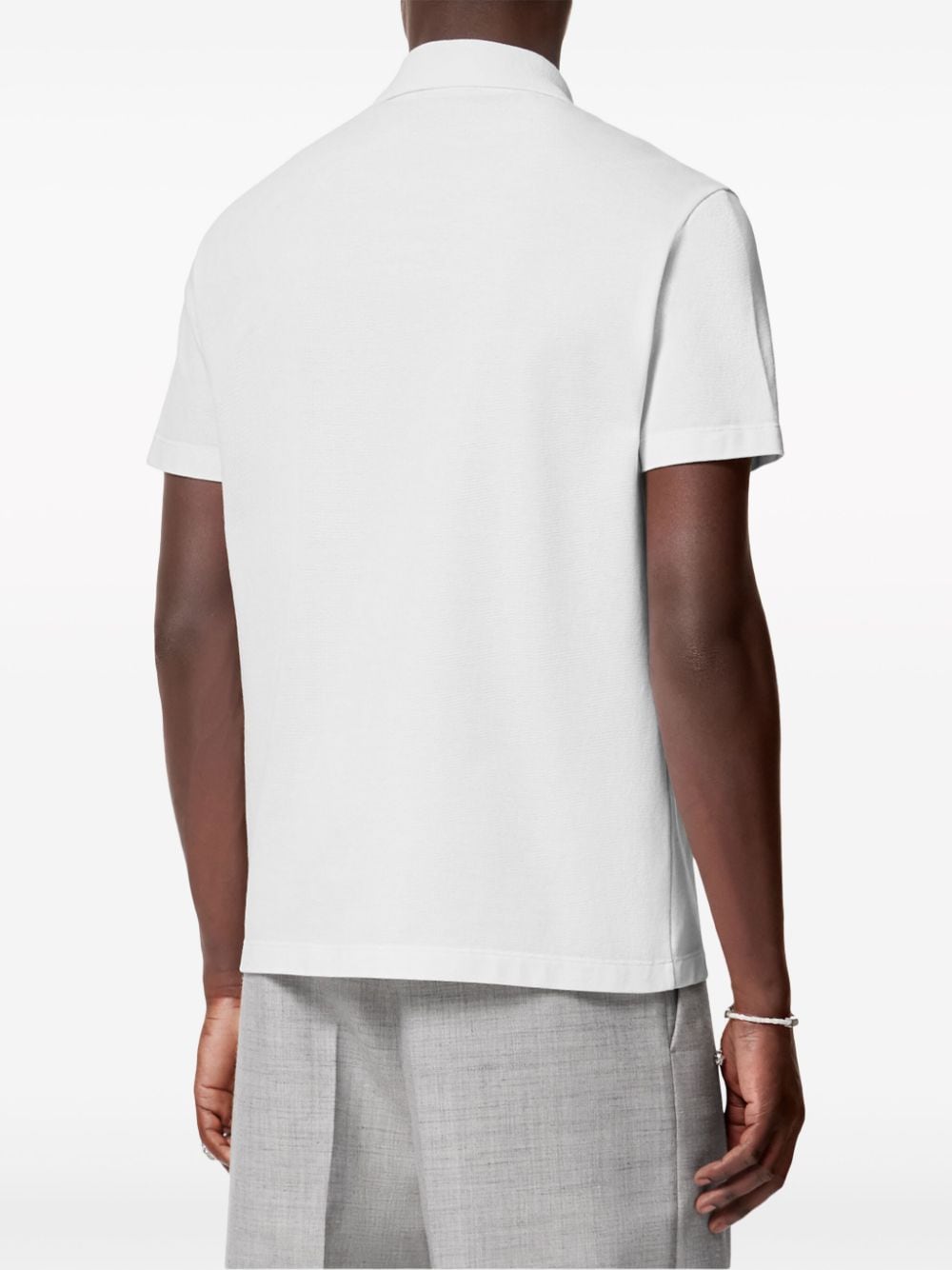 Versace T-shirts and Polos White Fabric