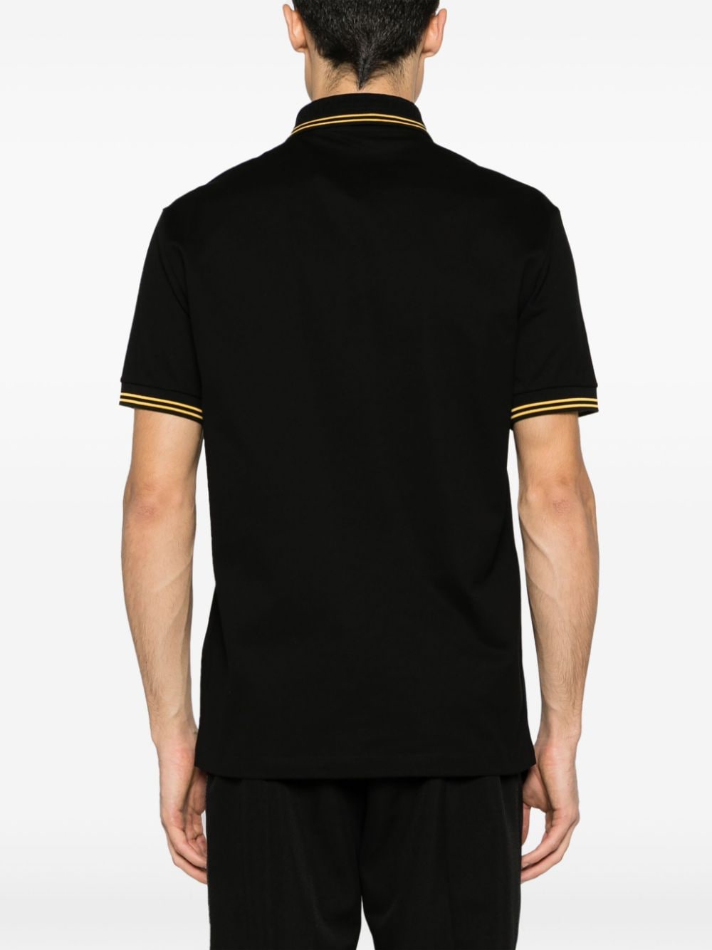 Versace T-Shirts And Polos Black Cotton