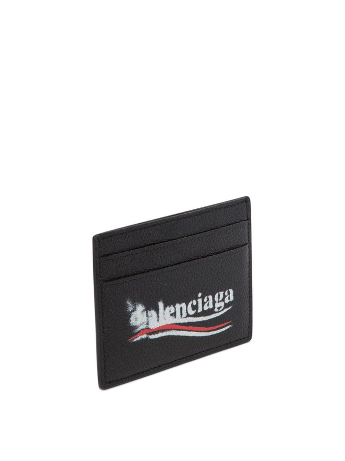Balenciaga Wallets Black Calf Leather (top Grain)