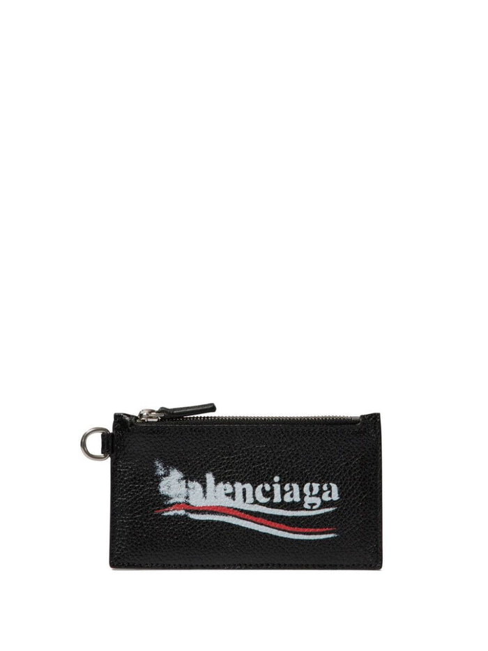 Balenciaga Wallets Black Outer: Calf Leather