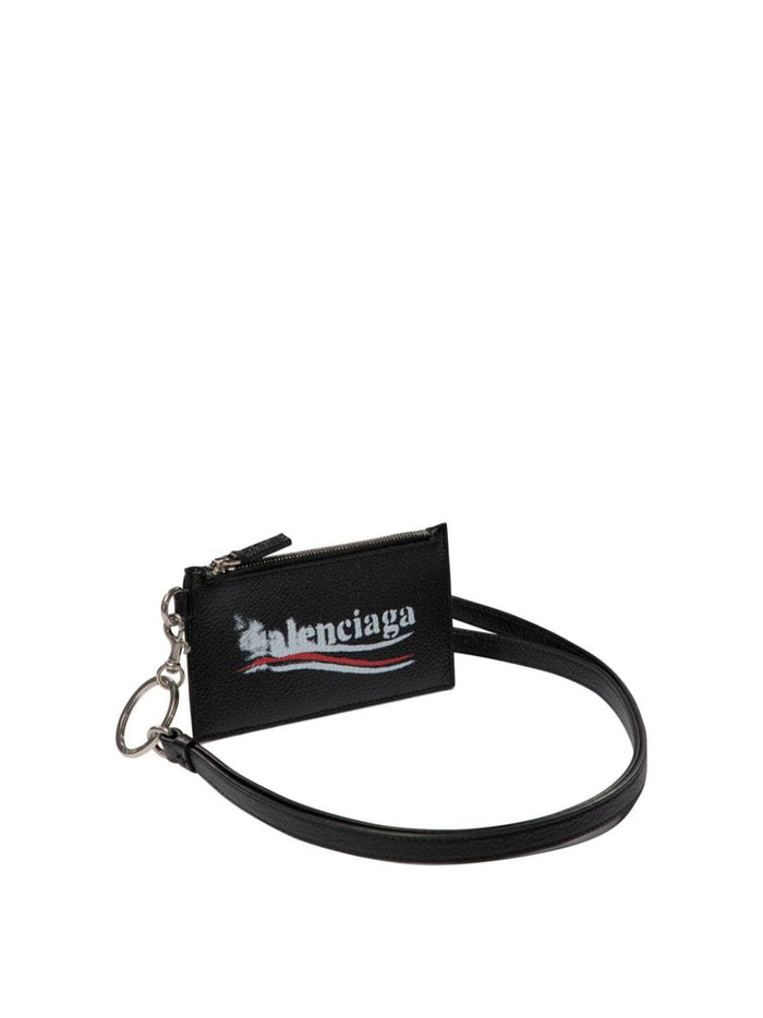 Balenciaga Wallets Black Outer: Calf Leather