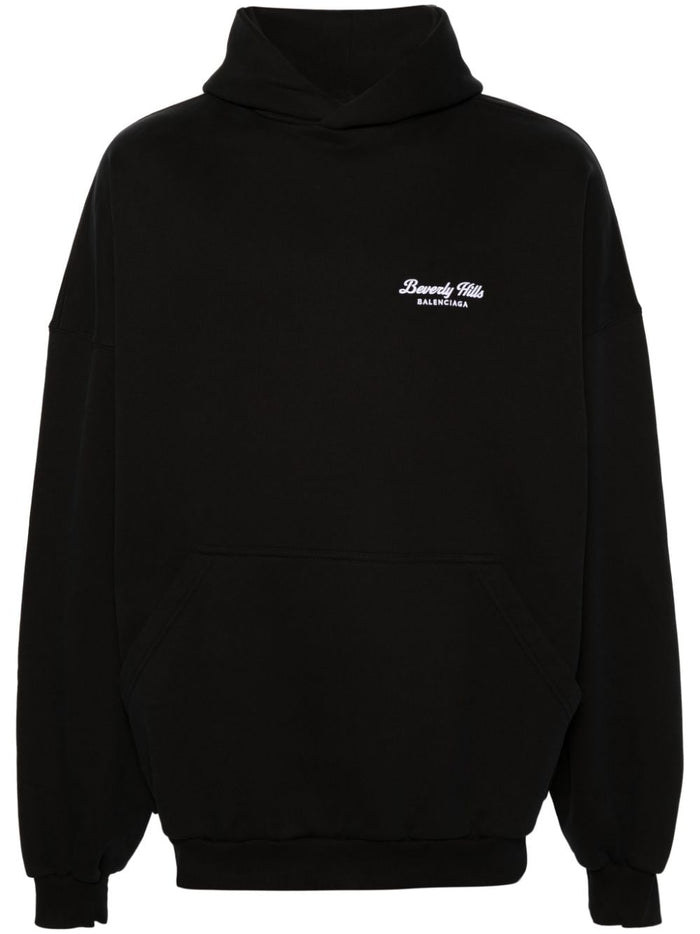 Balenciaga Sweaters Black Cotton