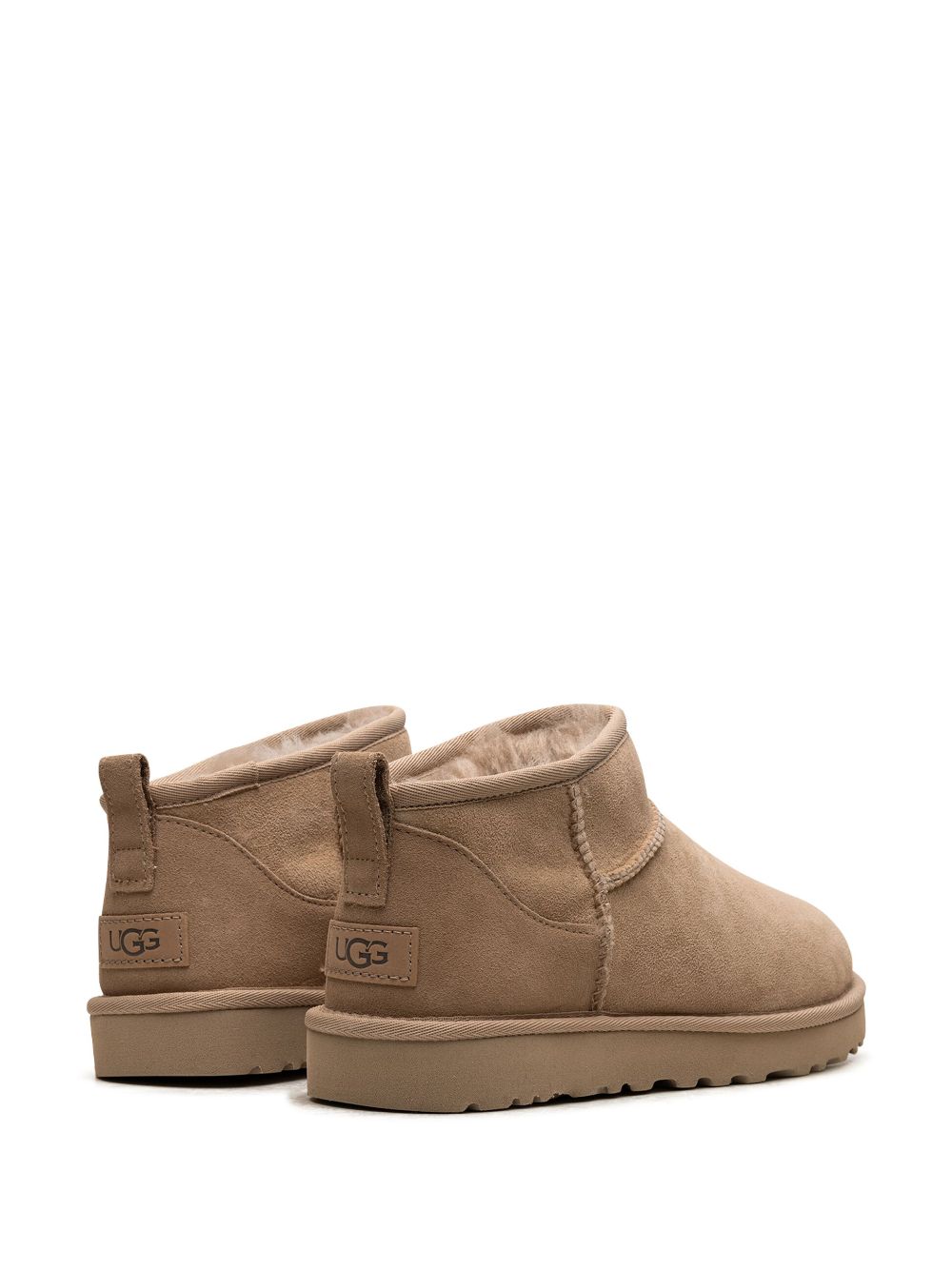 Ugg Boots Beige Sole: Rubber Outer: Sheepskin