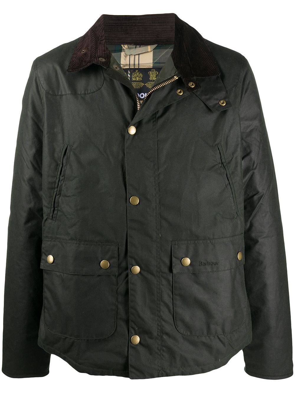 Barbour Coats Green Lining: Polyamide