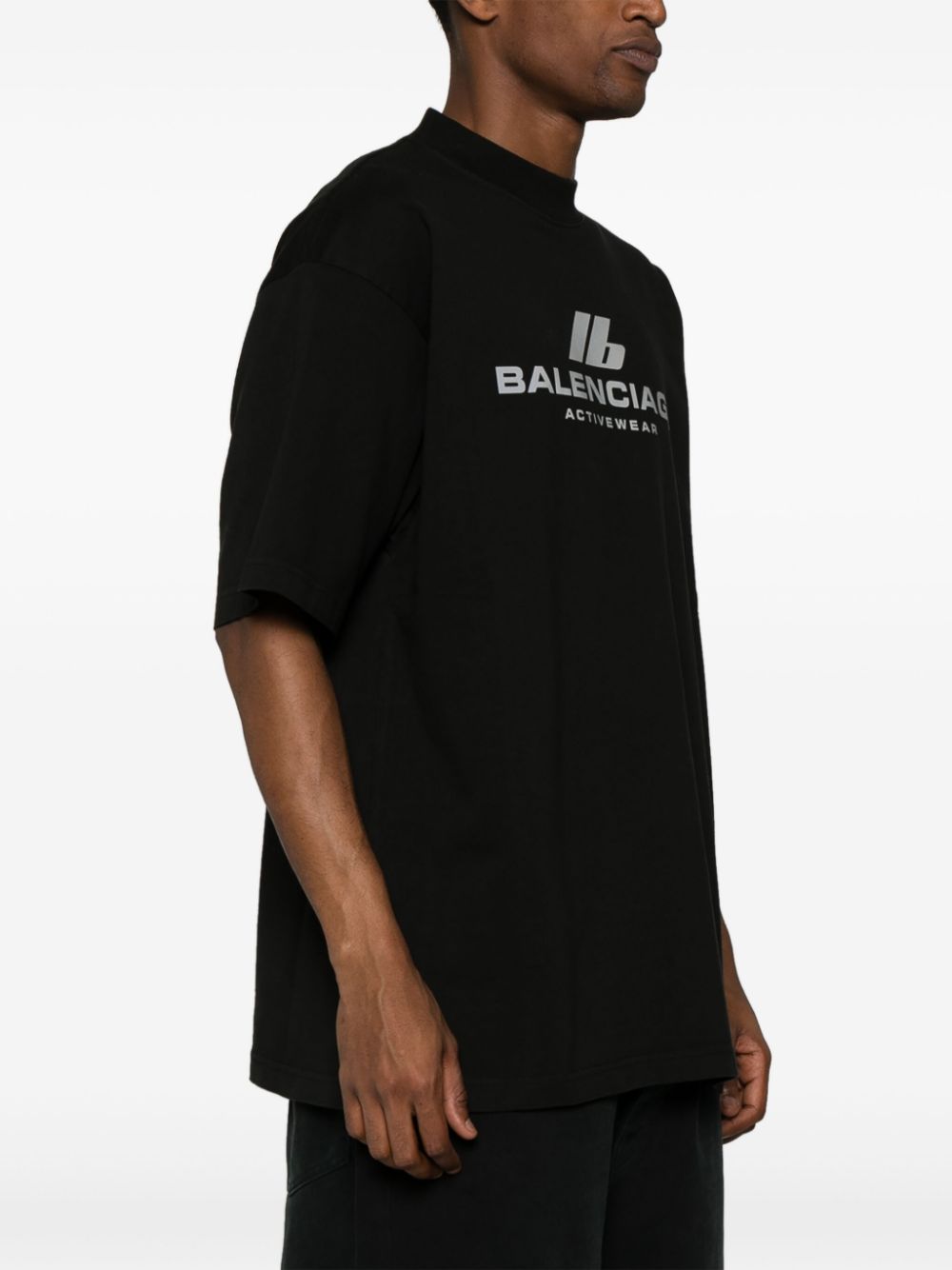 Balenciaga T-Shirts And Polos Black Cotton